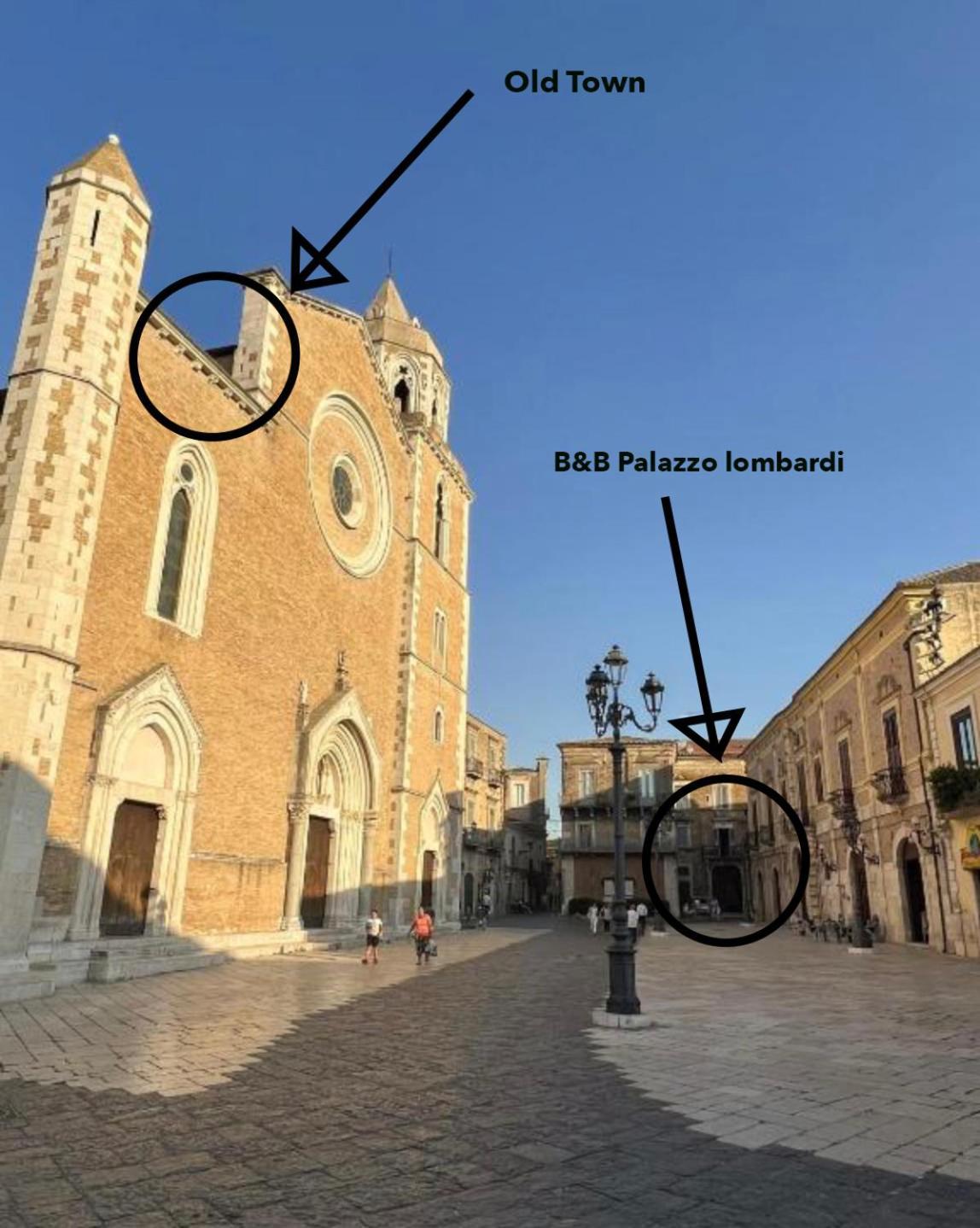 B&B Palazzo Lombardi Лучера Екстер'єр фото